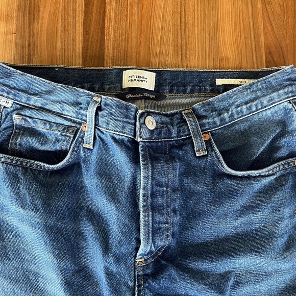 Citizens of Humanity Neve low slung relaxed jeans size 26 Yves wash - Picture 4 of 13